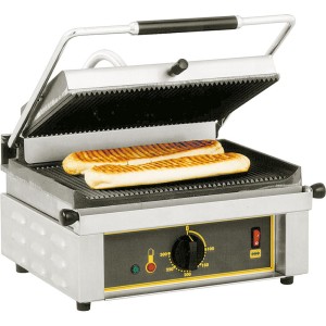 Kontakt Grill panini Ryflowany ROLLER GRILL