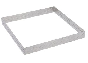 Rant Kwadratowy Perforowany  wym. 8 cm DE BUYER