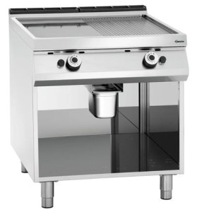 Płyta Grillowa Gazowa, 1/2+1/2, PO BARTSCHER