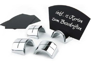 Zestaw Stojaków na Karty Menu wym. 10x5,7 cm 6 szt