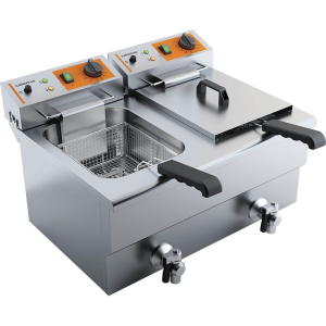 Frytownica z kranem 2x8l CATERINA