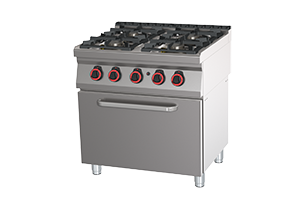 Kuchnia Gazowa z Piekarnikiem SPT 70/80 21 G REDFOX