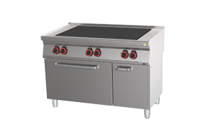 Kuchnia Elektryczna z Piekarnikiem 3-fazowym SPLT 70/80 - 21 E REDFOX