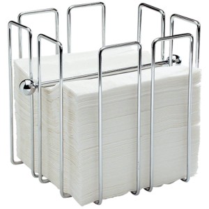 Serwetnik Wysoki Chromowany 195x195x195 mm STALGAST