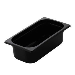 Pojemnik GN Czarny Poliwęglan 1/2 150 mm REDFOX