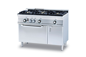 Kuchnia Gazowa WOK z Piekarnikiem 3 Pal. RM GASTRO