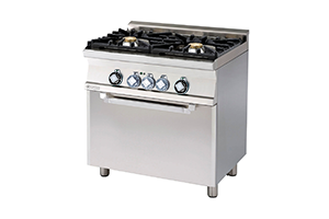 Kuchnia Gazowa WOK z Piekarnikiem 2 Pal.  RM GASTRO