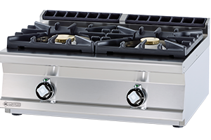 Kuchnia Gazowa Nastawna 2 Pal. 17 kW PC2T-78 G GASTRO