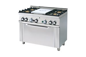 Kuchnia Żeliwna 4 Palniki TPF4-610 GEM ﻿﻿RM GASTRO