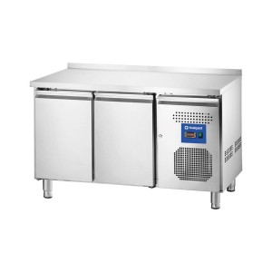 Stół chłodniczy 2 drzwiowy z rantem, agregat po prawej stronie, V 282 l