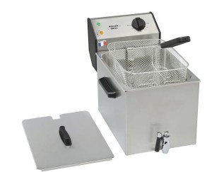 Frytownica Pojedyńcza z Kranem 8 l ROLLER GRILL