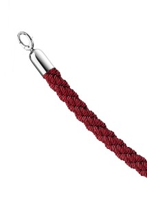 Sznur do Stojaka Pleciony Czerwony dł. 150 cm