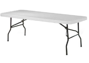 Stół Cateringowy Prostokątny 6 os. wym.182,9x75,2