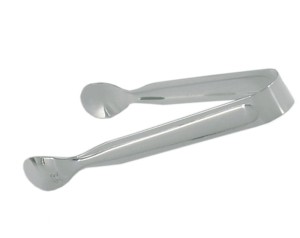 Szczypce do cukru stalowe dł. 11 cm