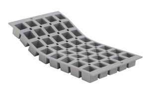 Silikonowa Mata Do Ciastek Mini Kostki DE BUYER