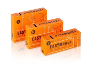 Formy jednorazowe walec wys. 4 cm 100% CHEF