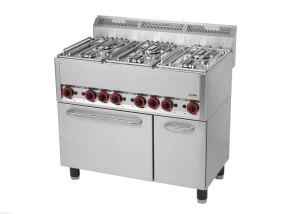 Kuch. Gaz. z Elektr. Piekarnikiem SPT 90 GL REDFOX