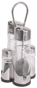 Zestaw przyprawowy 4-częściowy wys.22 cm