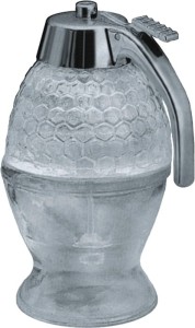 Dozownik do miodu szklany śr.8,5 cm poj.0,2 l