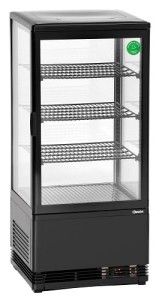 Witryna chłodnicza Mini 78L czarna BARTSCHER