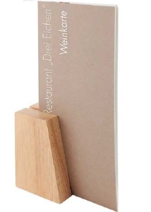 Zestaw Stojaków Drewnianych na Karty Menu 2 szt.