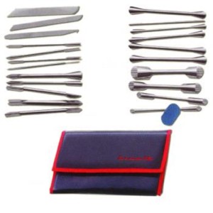 22 Noże Do Dekoracji W Etui