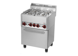 Kuchnia Gaz. z Elektr. Piekarnikiem SPT60GL REDFOX