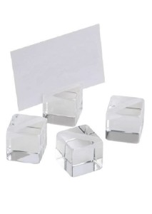 Zestaw Stojaków Akrylowych na Karty Menu 4 szt.