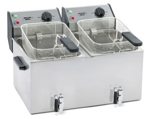 Frytownica Podwójna z Kranem 2x8 l ROLLER GRILL