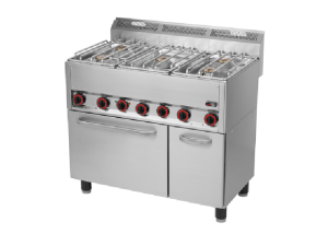 Kuch. Gaz. z Elektr.Piekarnikiem SPT90/5GLS REDFOX