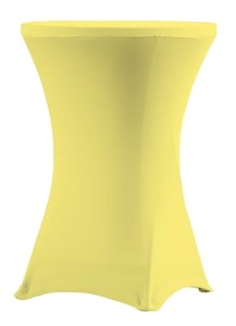 Pokrowiec Kanarkowy Na Stół Koktajlowy śr. 80 cm