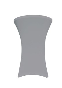 Pokrowiec Szary na Stół Koktajlowy śr.80 cm