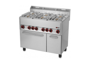 Kuch. Gaz. z Elektr. Piekarnikiem SPT90GLS REDFOX