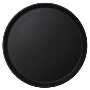 Taca kelnerska okrągła czarna śr. 35,5 cm CAMBRO