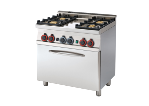Kuchnia Gaz. z Piekarnikiem CF4-68 G RM GASTRO
