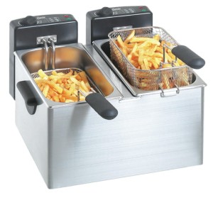 Frytownica podwójna Mini III 2x4 L BARTSCHER