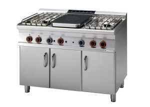 Kuchnia Żeliw. Gaz. z Szafką TP4-712 G/P RM GASTRO