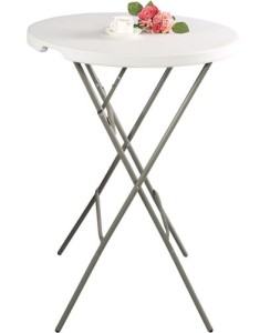 Stół Cateringowy Składany fi 800x1100 STALGAST