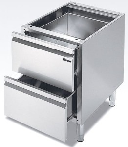 Podstawa z 2 szufladami szer. 400 mm BARTSCHER