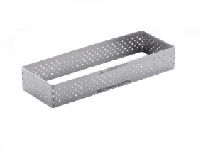 Rant Prostokątny Peforowany wym. 28x11 cm DE BUYER