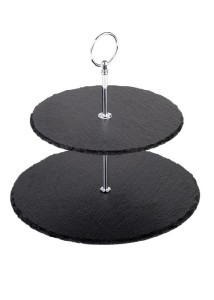 Patera z Łupka 2-Stopniowa śr. 20 / 25 cm TOM-GAST